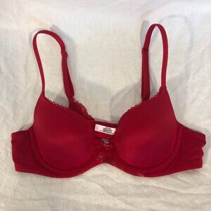 Victoria's Secret 34A red bra